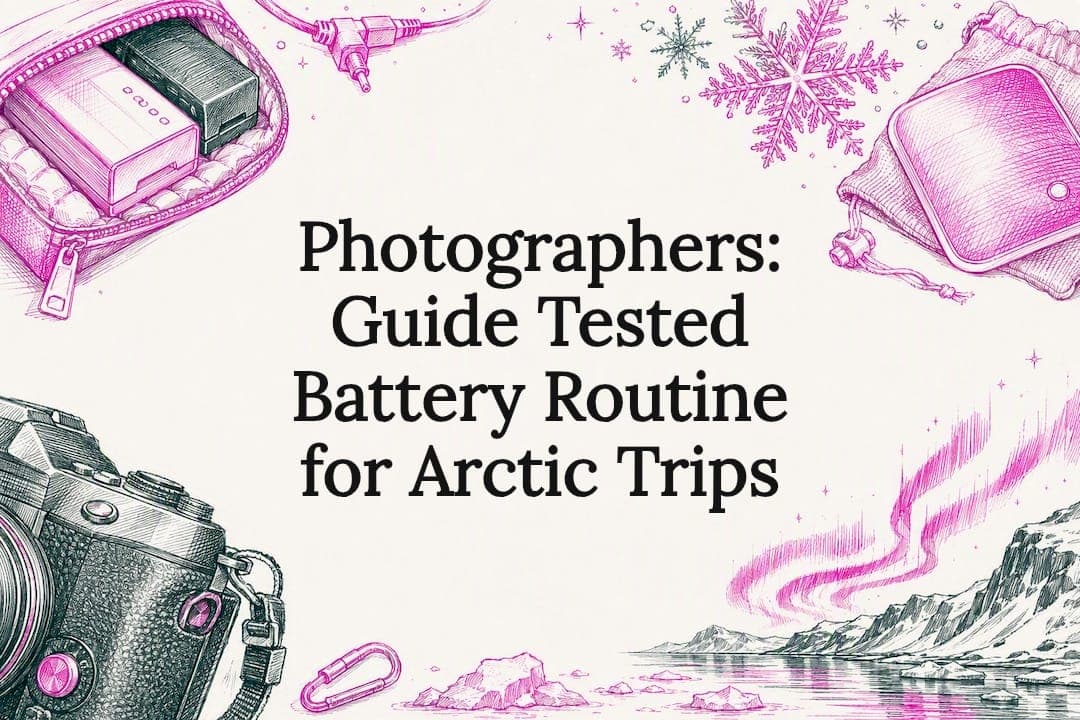 Photographers: Guide Tested Battery Routine for Arctic Trips